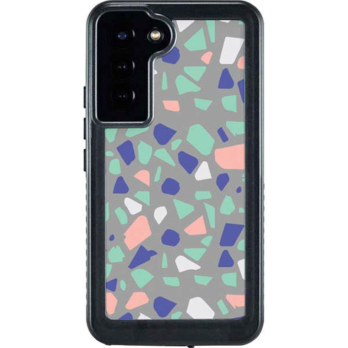 Cement Terrazzo Galaxy S24 Plus Waterproof Case